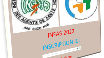 Inscription Concours INFAS 2022 CI