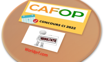 Résultats définitifs Concours CAFOP 2022 Côte d’Ivoire
