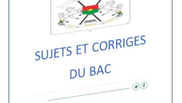 Anciennes épreuves de Baccalauréat au Burkina Faso