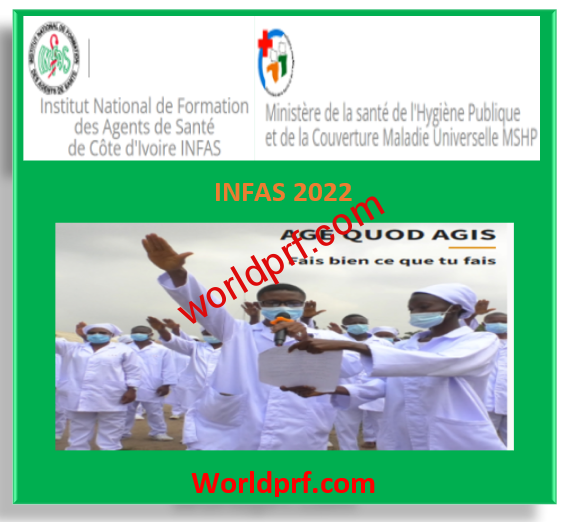 Retrait des convocations INFAS 2022