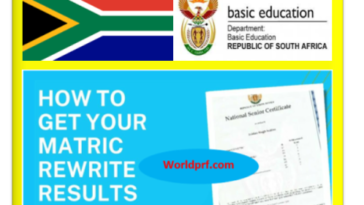 Matric Rewrite Results 2022 South Africa