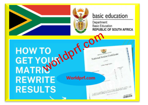 Matric Rewrite Results 2022 South Africa