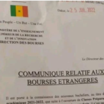 A l'attention des nouveaux Bacheliers 2022 Sénégal