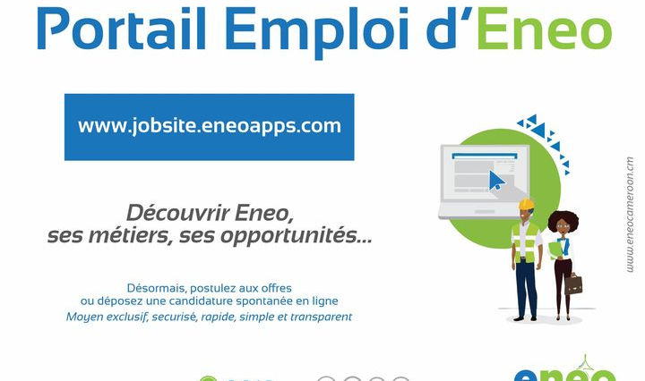 Postuler aux offres ou déposer une candidature spontanée en ligne pour un emploi chez ENEO Cameroon