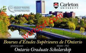 Bourses d’Études Supérieures de l’Ontario à l'Université Carleton