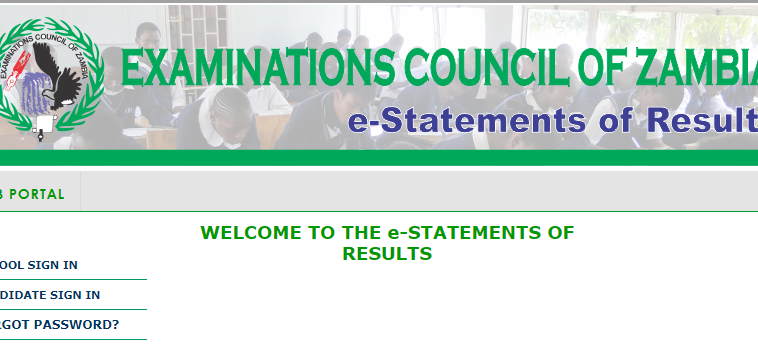 ECZ Grade 9 Results 2022 Zambia