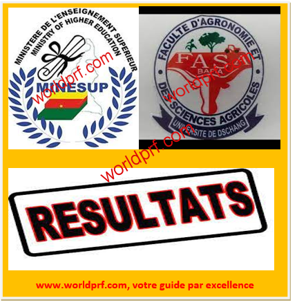 Résultats du concours d'entrée à la FASA session de 2022-2023 au Cameroun. Télécharger sur cette page toutes les Listes complètes des candidats admis au concours d'entrée à la FASA session de 2022/2023 PDF.