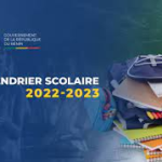 Calendrier de l'année Scolaire 2022-2023 au Bénin