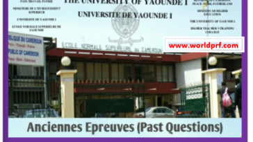Banque des Anciennes épreuves de Physique série physique au concours d’entrée à l’Ecole Normale Supérieure (ENS) de Yaoundé.