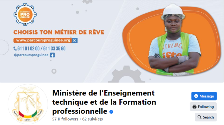 Bourses d'études et d'entretien dans les institutions d'enseignement technique et de formation professionnelle publiques en Guinée Conakry.