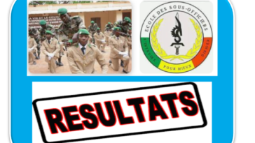Les Résultats définitifs au concours d'entrée à l'école des sous-officiers (ESO) au Mali session D'Août 2022 sont disponibles
