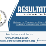 Résultats du concours d'accès des Écoles Techniques et Professionnelles en Guinée Conakry, session de 2022-2023