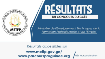 RÃ©sultats du concours d'accÃ¨s des Ã‰coles Techniques et Professionnelles en GuinÃ©e Conakry, session de 2022-2023