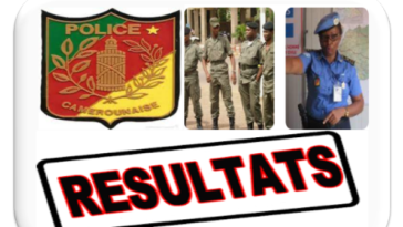 Liste complète des candidats définitivement admis au concours spécial de Police du 15 Janvier 2022 au Cameroun ( Elèves Gardiens de la Paix, Inspecteur, officier et commissaire de Police).