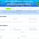 Inscriptions concours Police 2022-2023 Cote d'Ivoire