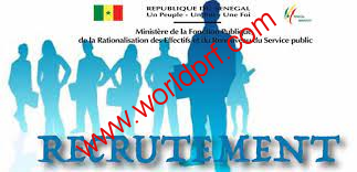 Recrutement Fonction Publique 2023 au Sénégal