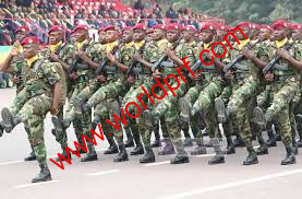 Recrutement forces armées Congolaise 2023