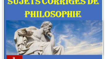 Sujets corrigés de Philosophie